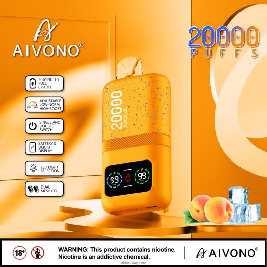 Peach Ice Aivono AIM magic 20000 V2D485 | Aivono NZ